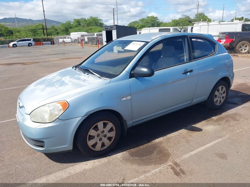 2008 Hyundai Accent, Обычный износ, IAAI, VIN KMHCM36C18U062589 — фото 2