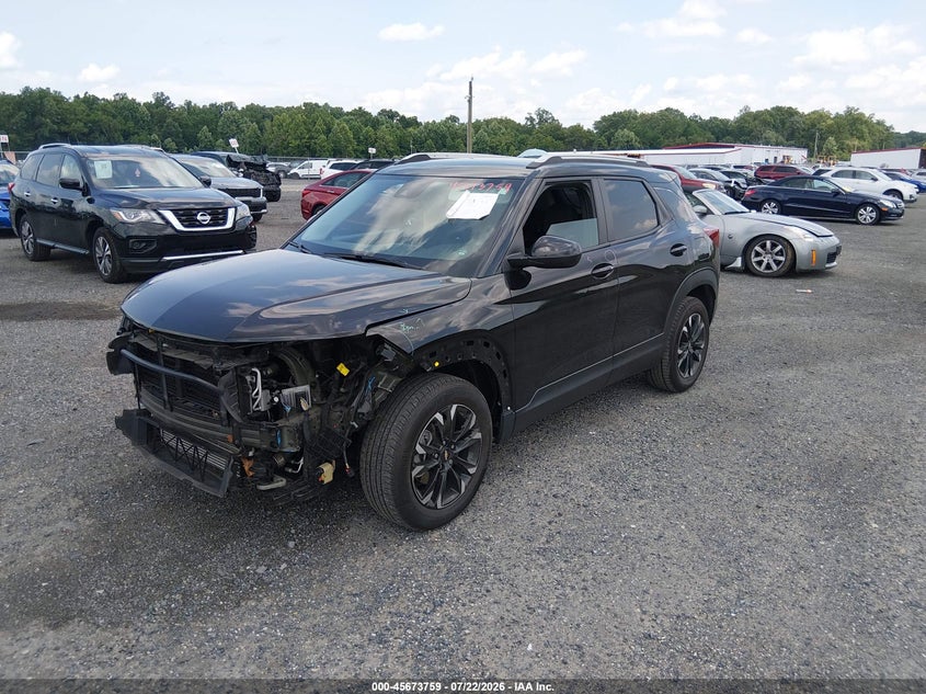 Vin: kl79mpsl4pb163760, lot: 46172359, chevrolet trailblazer fwd lt 20232