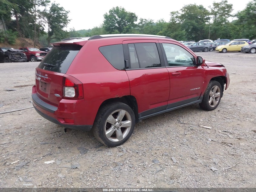 Vin: 1c4njdeb3ed718677, lot: 46172371, jeep compass latitude 20144