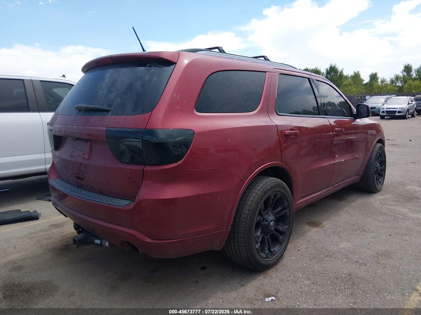 Vin: 1c4sdjdtxdc614436, lot: 46172377, dodge durango crew 20134