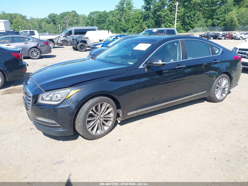 Vin: kmhgn4je7hu200682, lot: 46172380, genesis g80 3.8 20172
