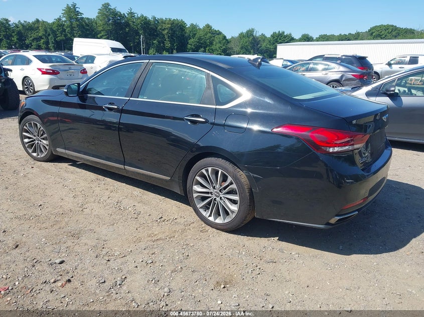 Vin: kmhgn4je7hu200682, lot: 46172380, genesis g80 3.8 20173