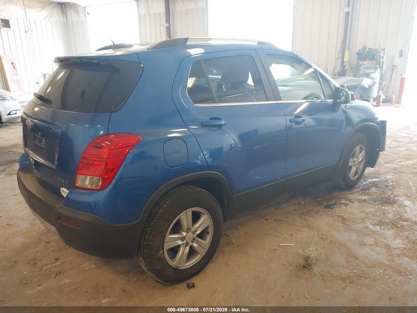 CHEVROLET TRAX 2016 VIN KL7CJPSB0GB643557
