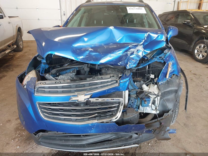 CHEVROLET TRAX 2016 VIN KL7CJPSB0GB643557
