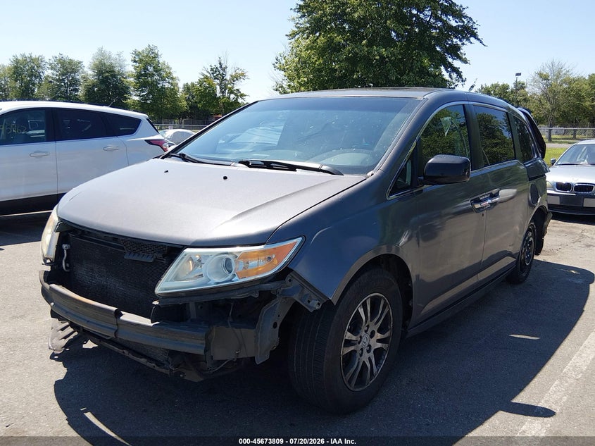 2012 Honda Odyssey Ex-L VIN: 5FNRL5H69CB013016 Lot: 45673809