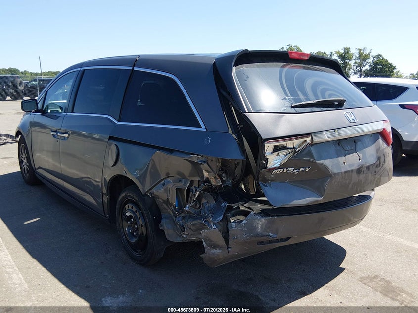 2012 Honda Odyssey Ex-L VIN: 5FNRL5H69CB013016 Lot: 45673809