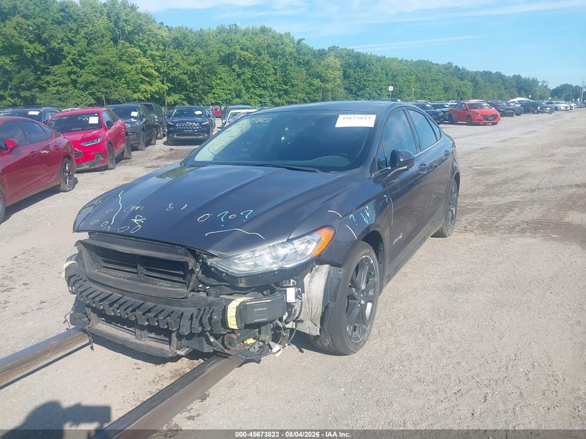 Vin: 3fa6p0lu1jr248687, lot: 46172423, ford fusion hybrid se 20182
