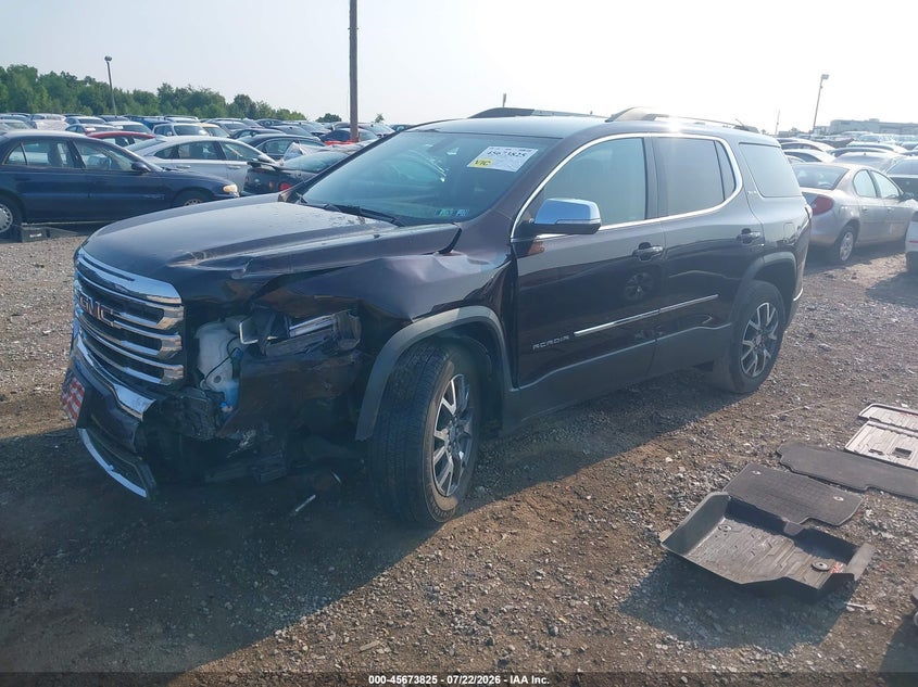 Vin: 1gkknrls2lz153995, lot: 46172425, gmc acadia fwd sle 20202