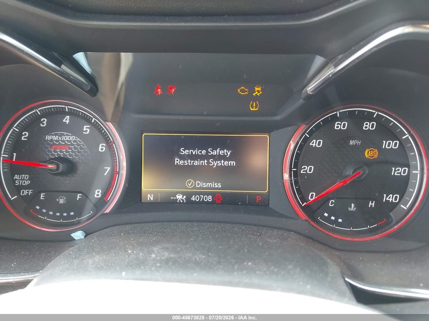 2022 Chevrolet Trailblazer Fwd Rs VIN: KL79MTSL3NB084599 Lot: 45673828