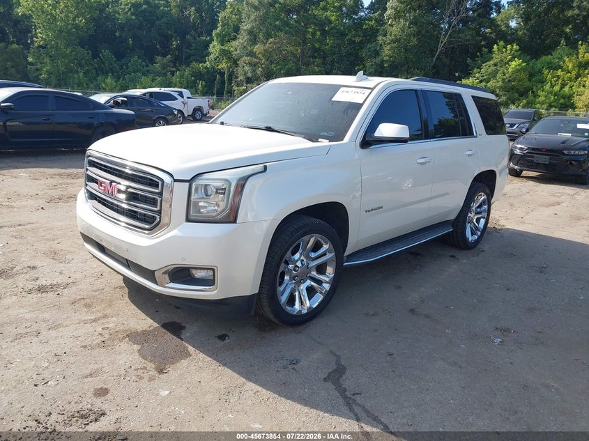 Vin: 1gks1bkc9fr604633, lot: 46172454, gmc yukon slt 20152
