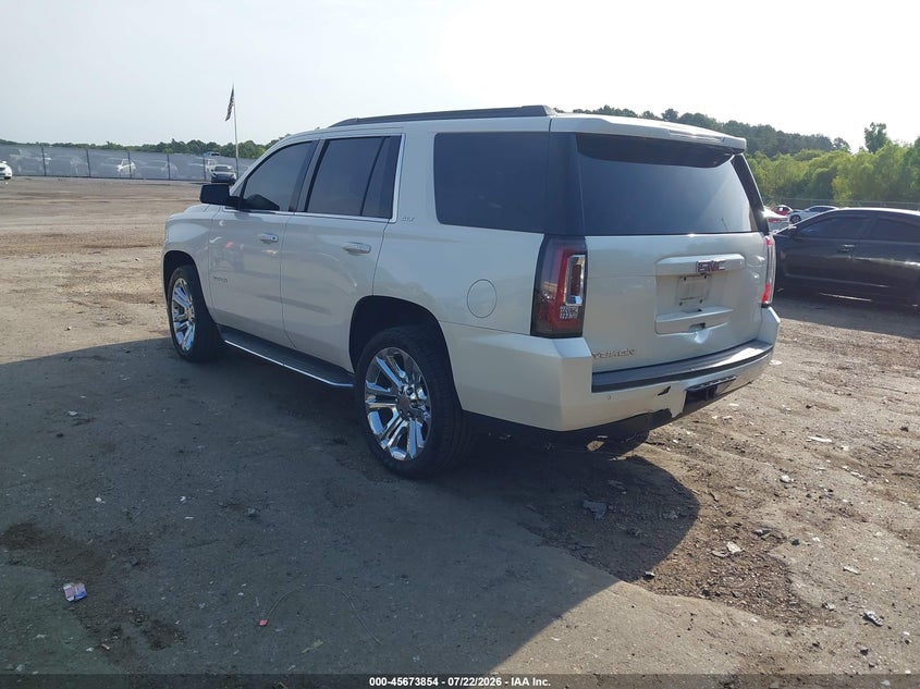 Vin: 1gks1bkc9fr604633, lot: 46172454, gmc yukon slt 20153