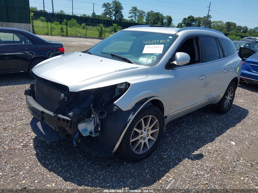 Vin: 5gakvbkd9gj170627, lot: 46172463, buick enclave leather 20162