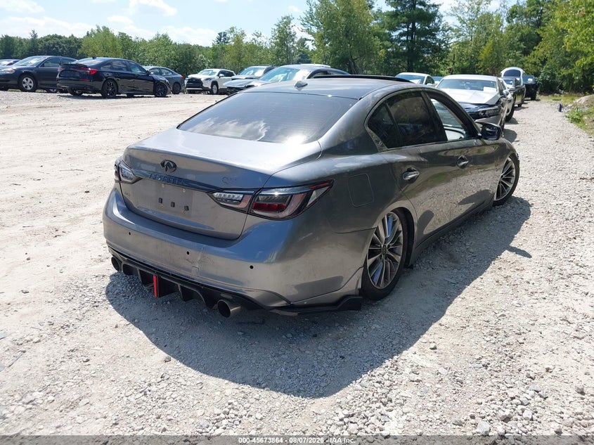 Vin: jn1ev7ar6jm440346, lot: 46172464, infiniti q50 3.0t luxe 20184