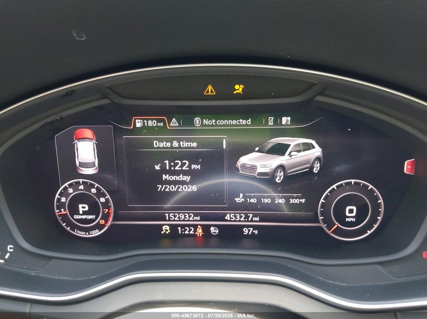 2018 Audi Q5 2.0T Premium/2.0T Tech Premium VIN: WA1BNAFY8J2112512 Lot: 45673872