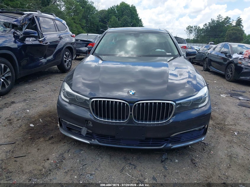 2017 BMW 740I VIN: WBA7E2C50HG739971 Lot: 45673876