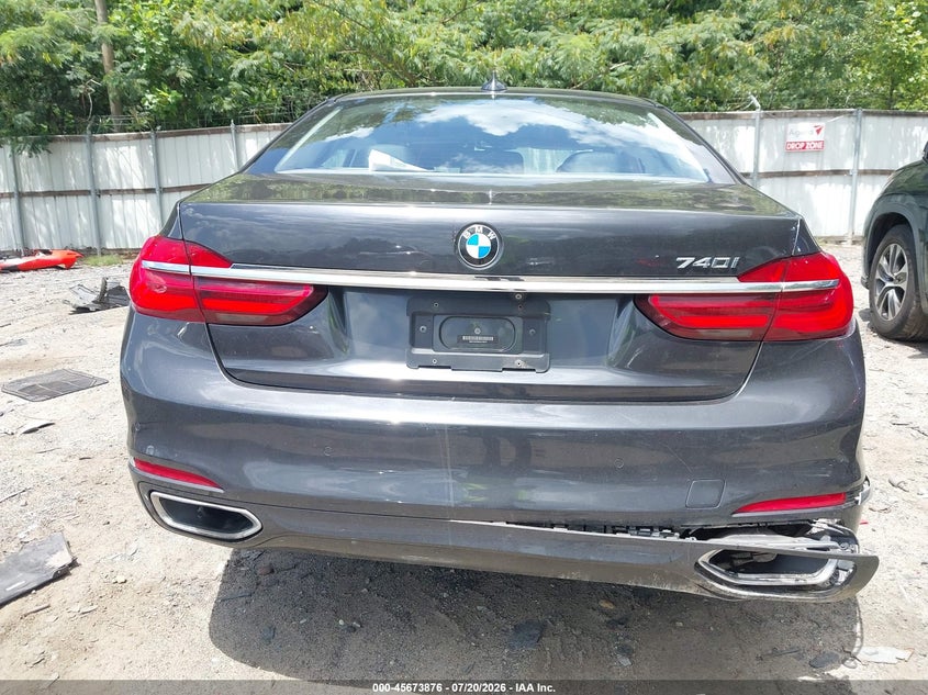2017 BMW 740I VIN: WBA7E2C50HG739971 Lot: 45673876