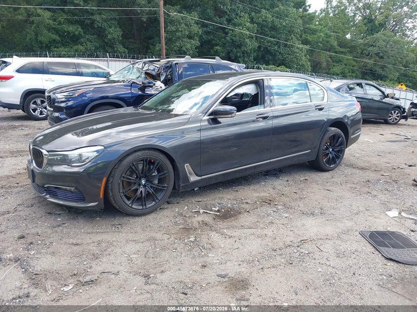 Vin: wba7e2c50hg739971, lot: 46172476, bmw 740i 20172