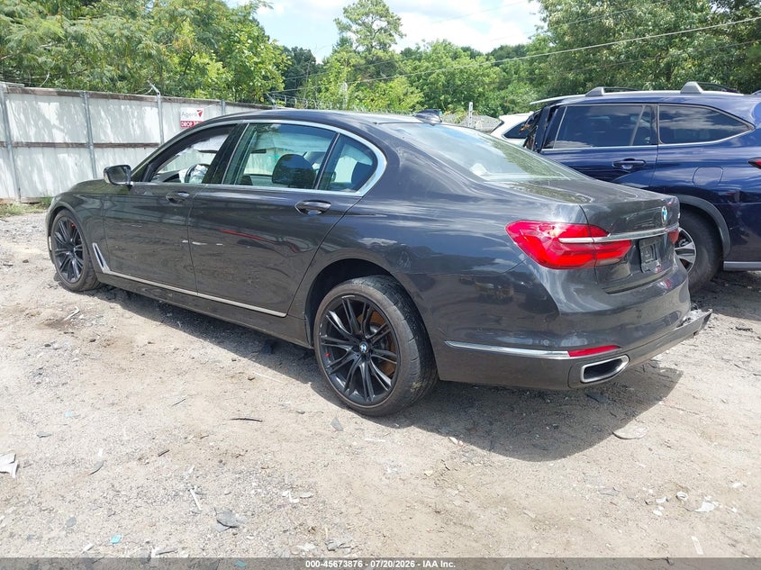 Vin: wba7e2c50hg739971, lot: 46172476, bmw 740i 20173