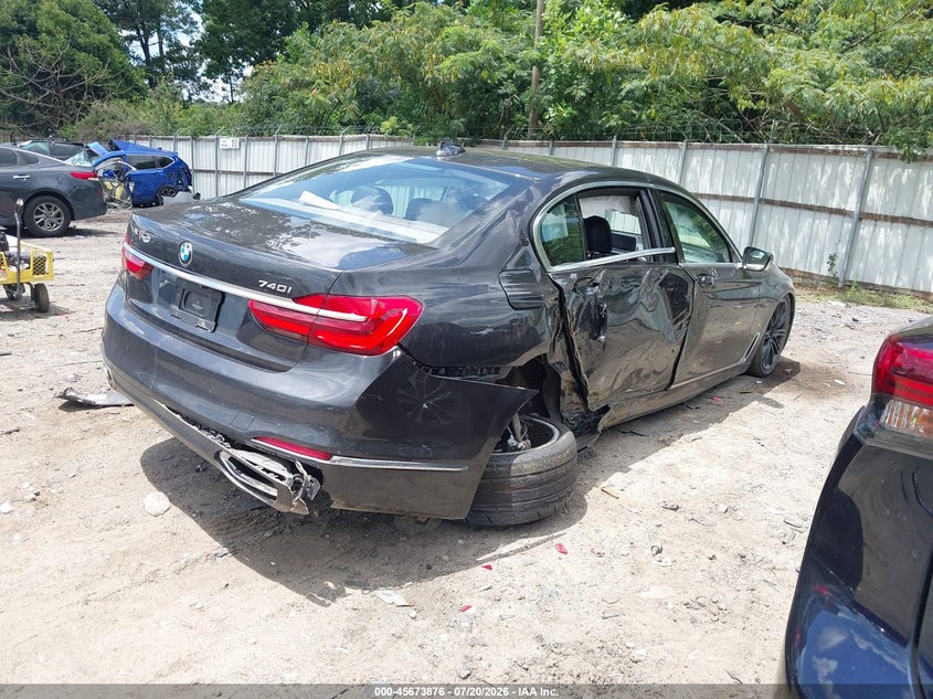 Vin: wba7e2c50hg739971, lot: 46172476, bmw 740i 20174