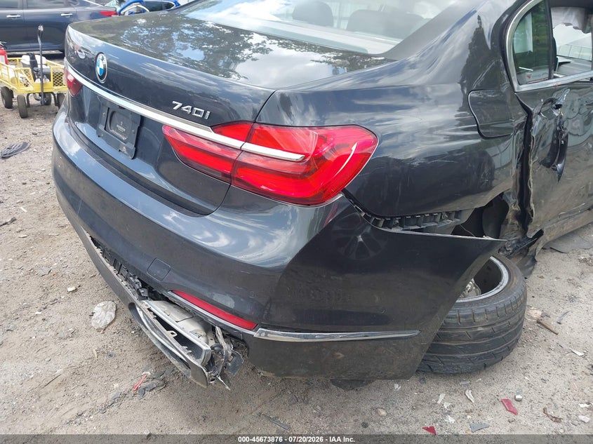 2017 BMW 740I VIN: WBA7E2C50HG739971 Lot: 45673876