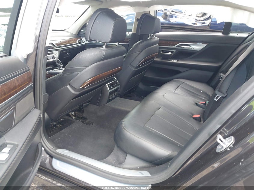 2017 BMW 740I VIN: WBA7E2C50HG739971 Lot: 45673876
