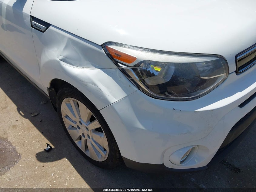 2017 Kia Soul + VIN: KNDJP3A59H7458098 Lot: 45673885