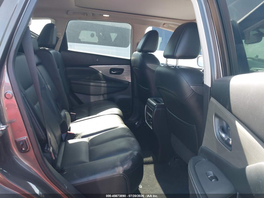 2017 Nissan Murano Sl VIN: 5N1AZ2MG7HN147357 Lot: 45673890