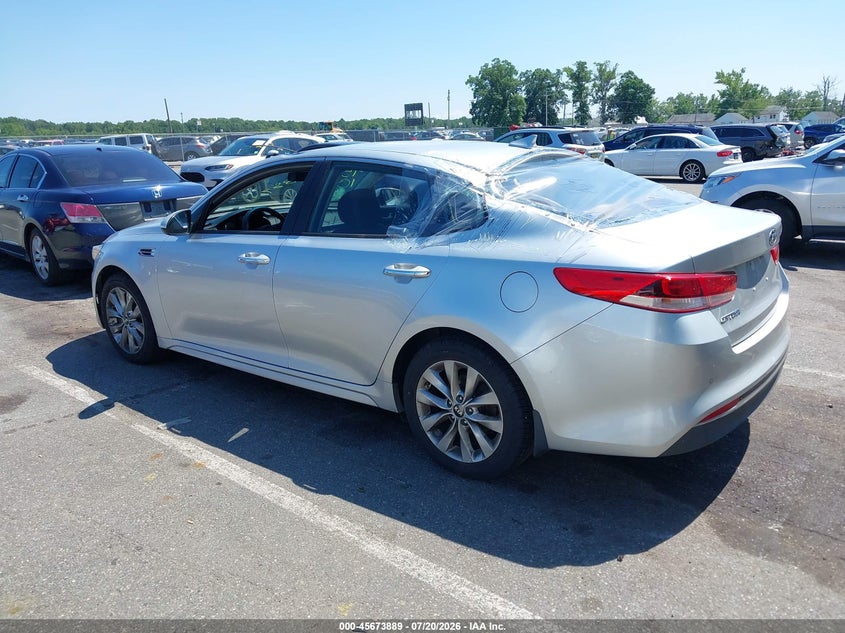 Vin: 5xxgt4l32jg263397, lot: 46172490, kia optima lx 20183