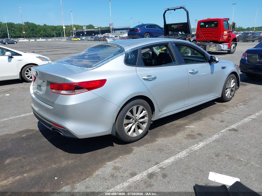 Vin: 5xxgt4l32jg263397, lot: 46172490, kia optima lx 20184