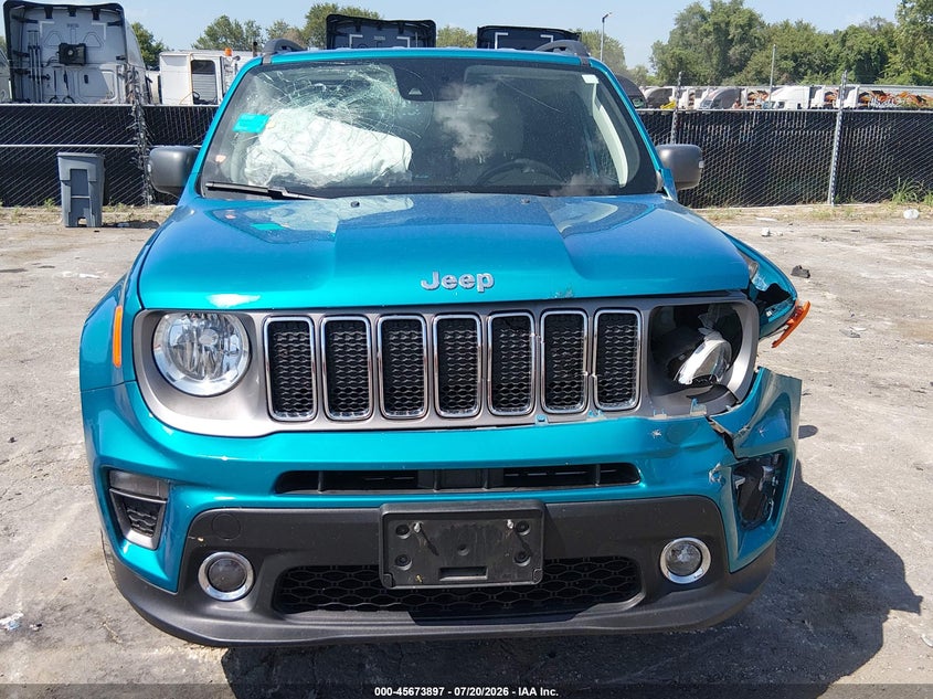 2021 Jeep Renegade Limited 4X4 VIN: ZACNJDD10MPM26541 Lot: 45673897