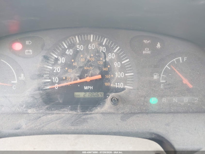 2001 Toyota Tundra VIN: 5TBJN32141S142291 Lot: 45673898