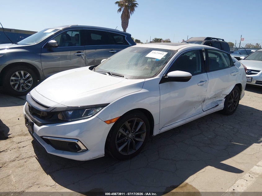 2020 Honda Civic Ex 19XFC1F35LE219699 photo 1