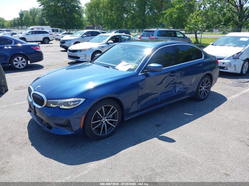 2021 BMW 330I VIN: 3MW5R1J08M8B49670 Lot: 45673925