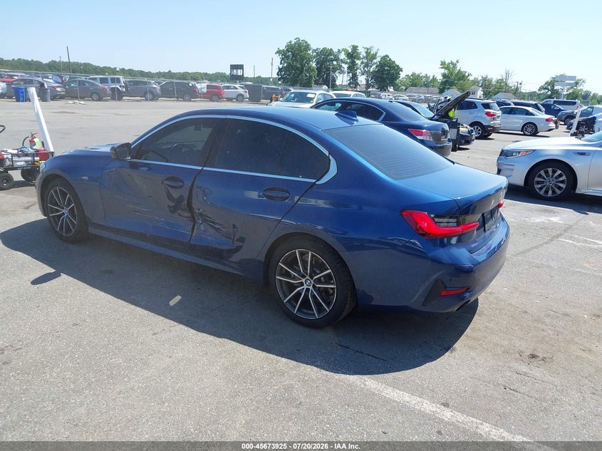 2021 BMW 330I VIN: 3MW5R1J08M8B49670 Lot: 45673925