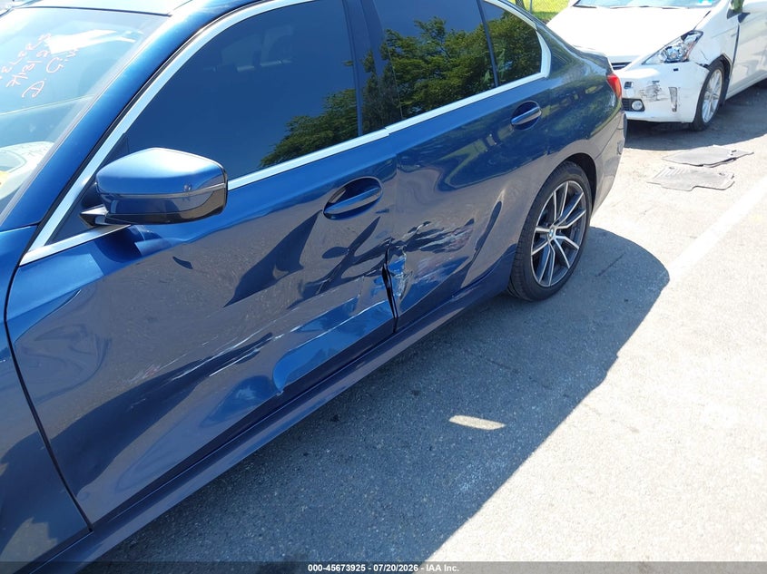 2021 BMW 330I VIN: 3MW5R1J08M8B49670 Lot: 45673925