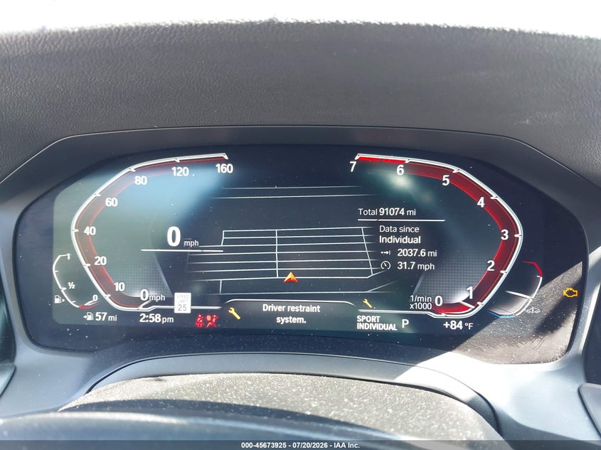 2021 BMW 330I VIN: 3MW5R1J08M8B49670 Lot: 45673925
