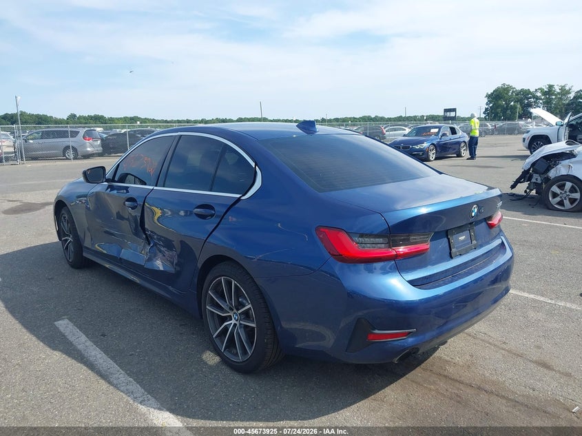 Vin: 3mw5r1j08m8b49670, lot: 46172525, bmw 330i 20213