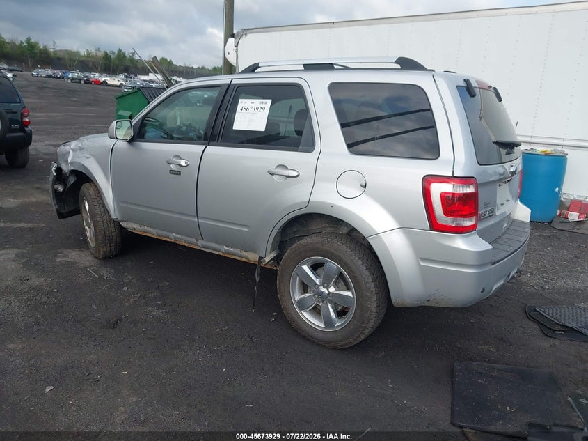 Vin: 1fmcu9eg0ckb99860, lot: 46172529, ford escape limited 20123