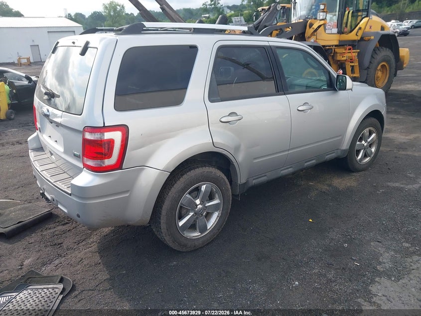 Vin: 1fmcu9eg0ckb99860, lot: 46172529, ford escape limited 20124