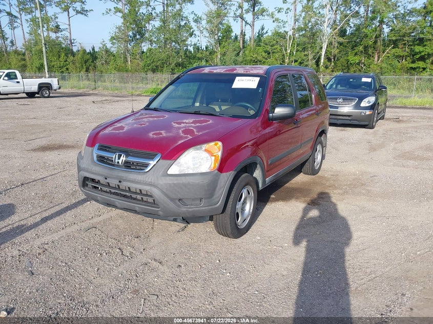 2002 Honda CR-V, Обычный износ, IAAI, VIN JHLRD78482C047843 — фото 2