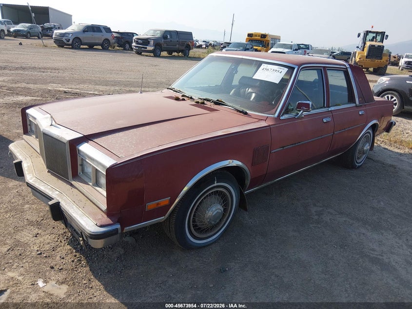 1983 CHRYSLER NEW YORKER auction photo 2