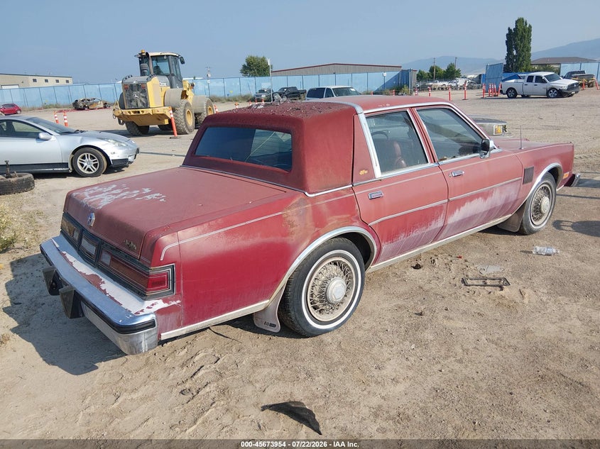 1983 CHRYSLER NEW YORKER auction photo 4