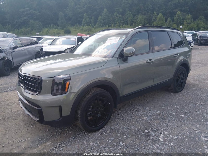 Vin: 5xyp3dgc3sg624238, lot: 46172556, kia telluride ex x-line 20252
