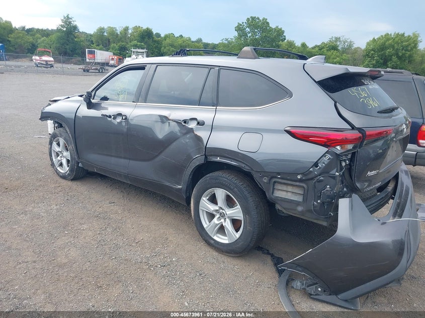 2020 Toyota Highlander Le VIN: 5TDBZRBH6LS020888 Lot: 45673961