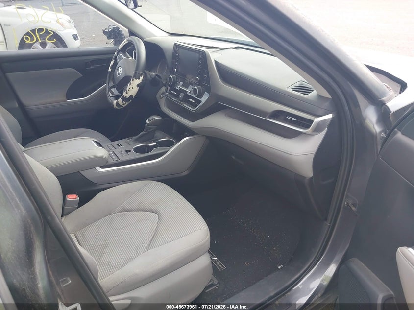 2020 Toyota Highlander Le VIN: 5TDBZRBH6LS020888 Lot: 45673961