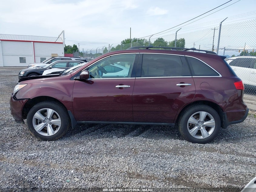 2011 Acura Mdx Technology Package VIN: 2HNYD2H49BH526792 Lot: 45673962