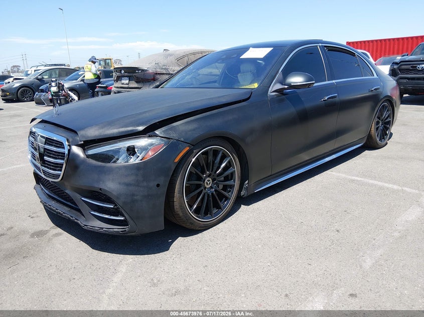 2022 Mercedes-Benz S 580 4matic W1K6G7GB0NA133581 photo 1