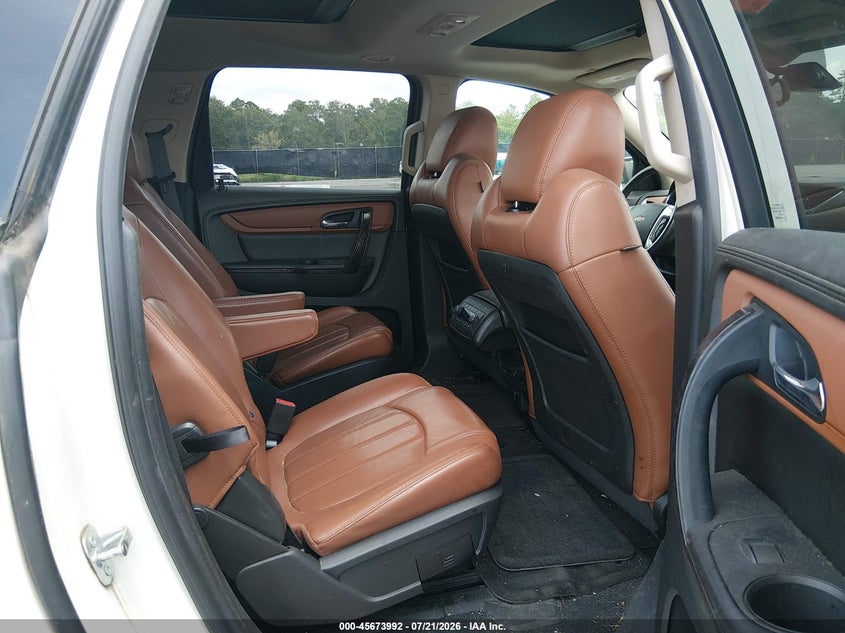 2015 Chevrolet Traverse Ltz VIN: 1GNKRJKDXFJ233155 Lot: 45673992
