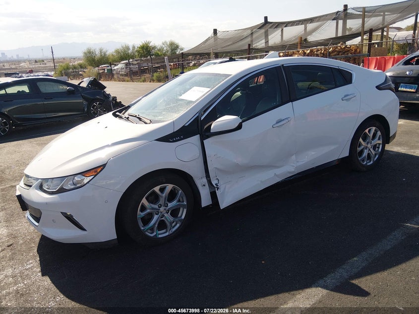 Vin: 1g1rd6s57hu182977, lot: 46172598, chevrolet volt premier 20172