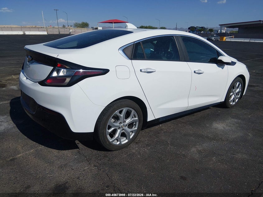 Vin: 1g1rd6s57hu182977, lot: 46172598, chevrolet volt premier 20174